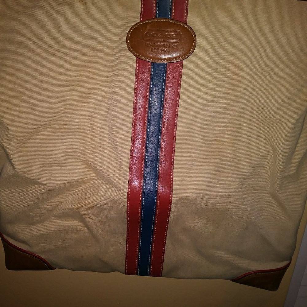 Coach antique handbag